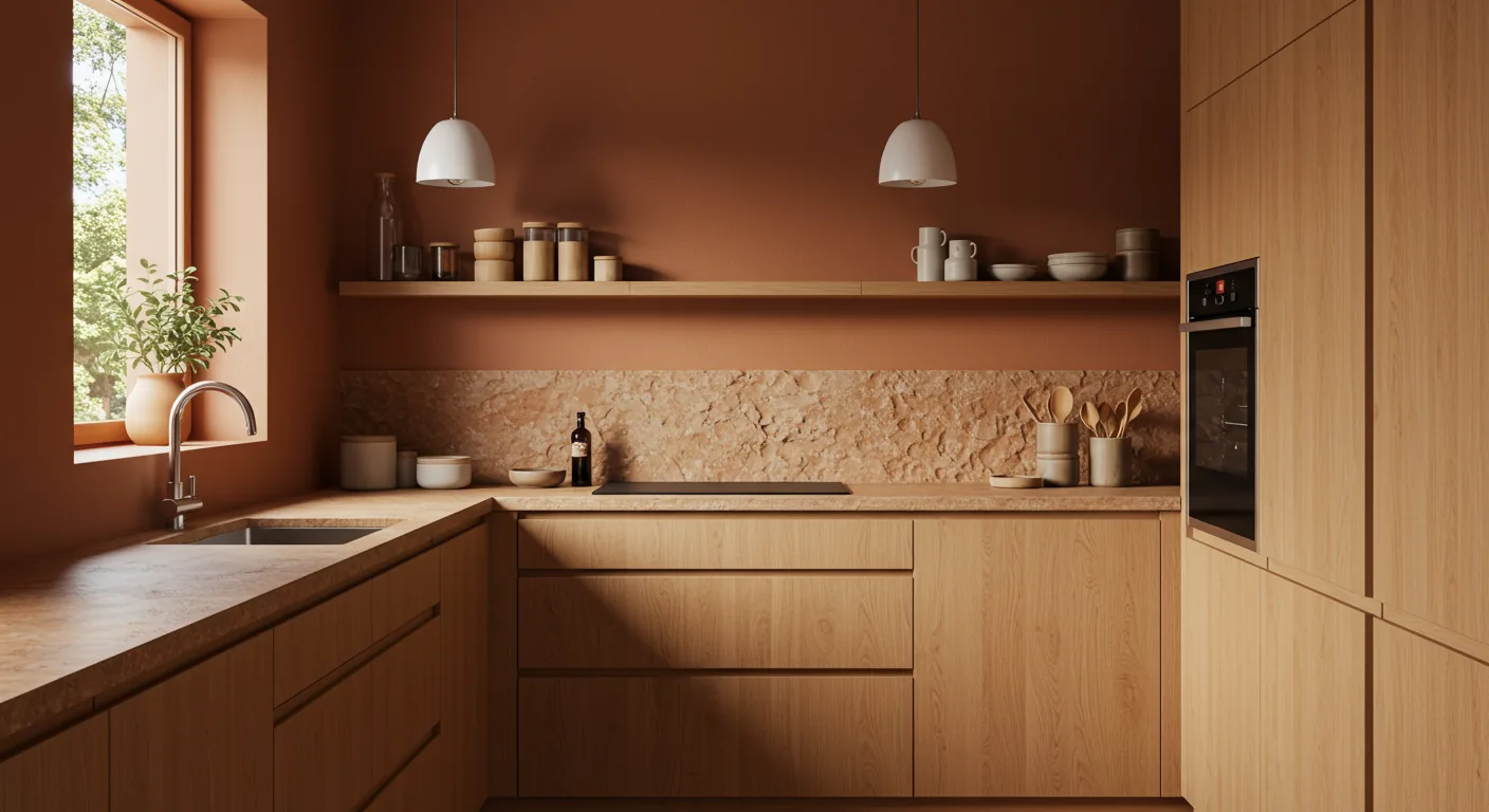 Kitchen makeover trends 2023-2024 earthy tones and natural materials — KITWOOD Lebanon