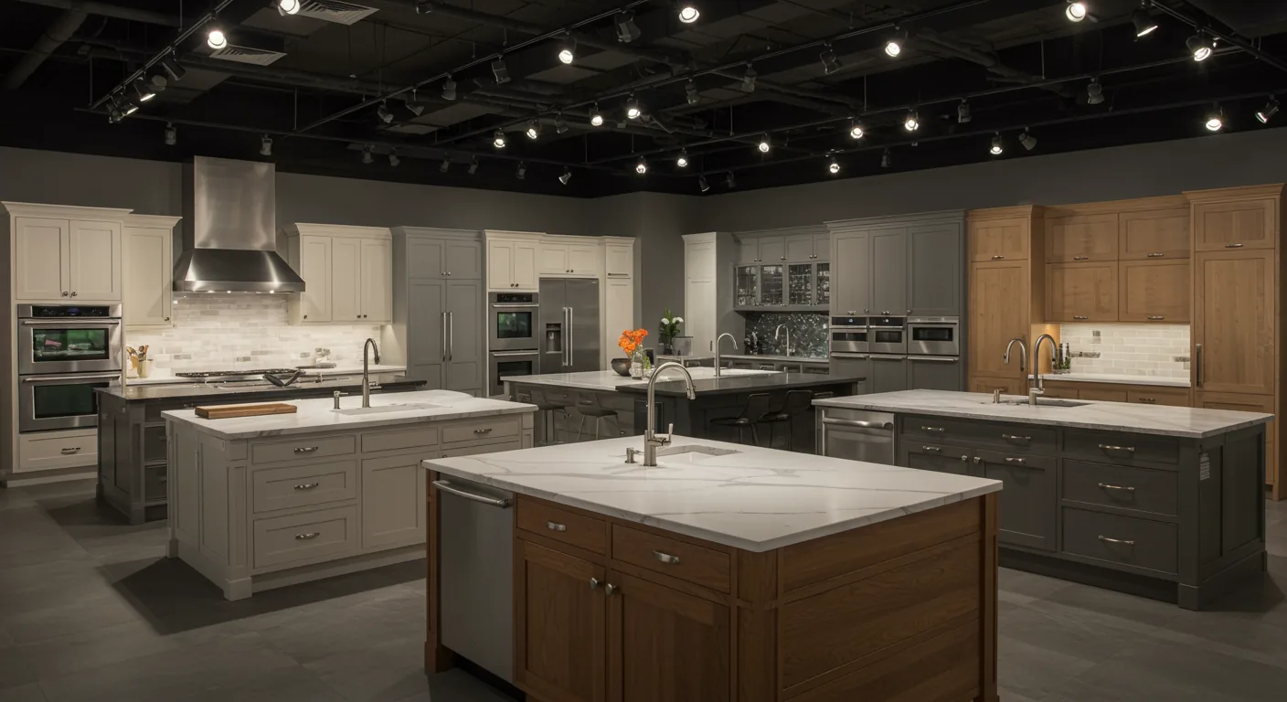 KITWOOD Lebanon kitchen showroom with premium displays — Sin el Fil and Zouk Mosbeh