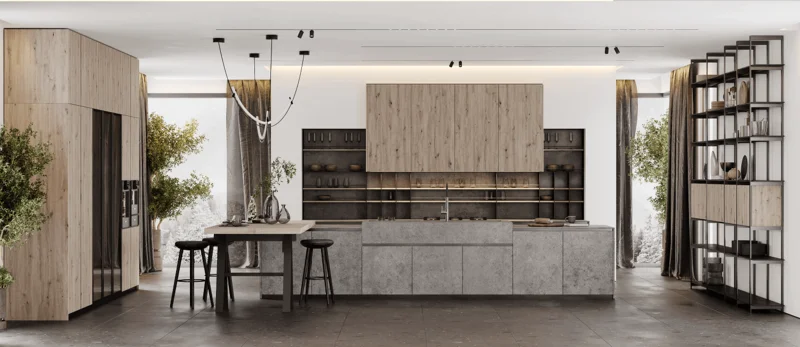 KITWOOD TWELVE bespoke kitchen — quartz worktop, kitchen manufacturer Beirut
