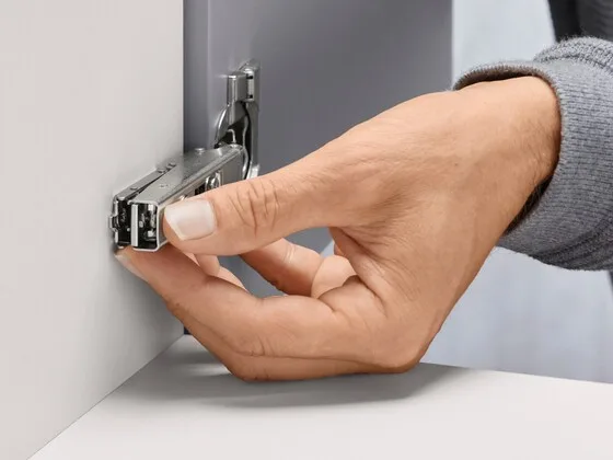 Blum CLIP top BLUMOTION detail — KITWOOD Lebanon