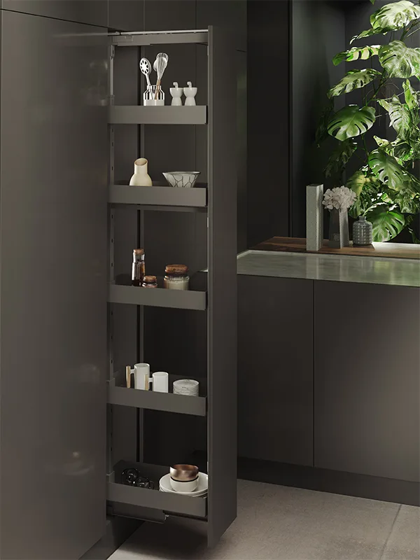 Sige 260 PRO Tall Unit Waste System — kitchen tall or wall unit accessory