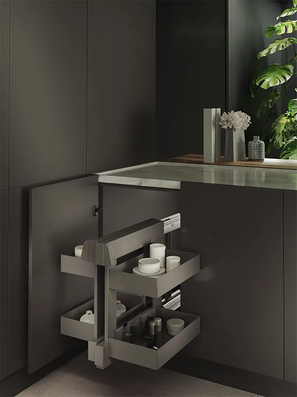 Sige 340 PRO Magic Corner Base Unit — kitchen base unit accessory