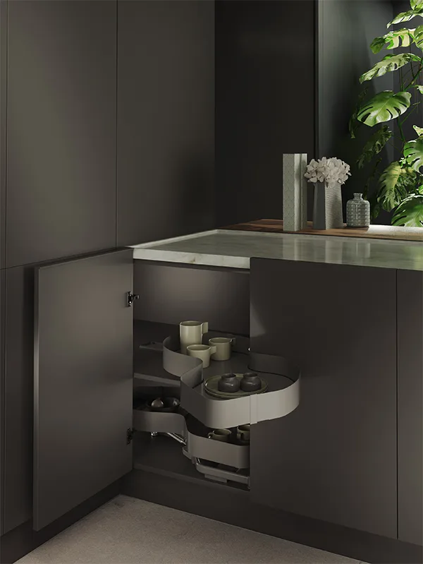 Sige 371 PRO Cloud Corner Base Unit — kitchen base unit accessory