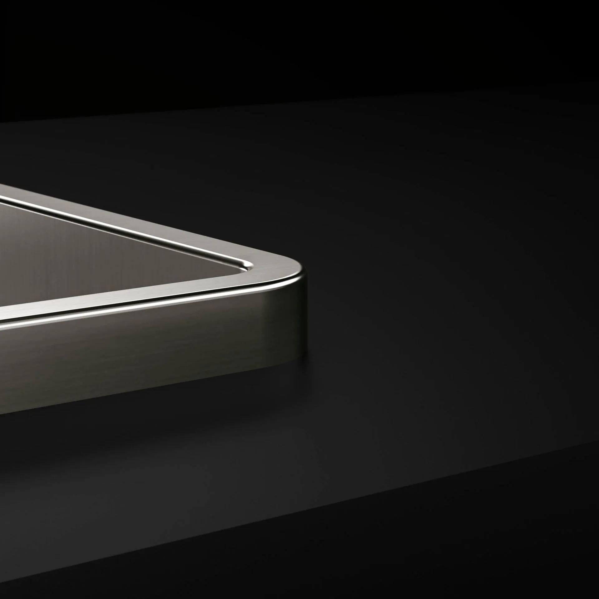 Tasca IRIS sink 20mm high rim detail — KITWOOD Lebanon kitchen specification