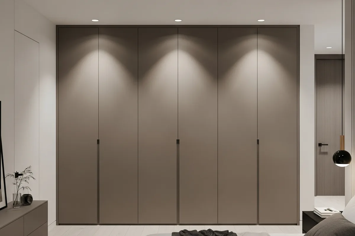 KLOZET® sliding wardrobe installed in a Jounieh home — Italian-design space-saving system